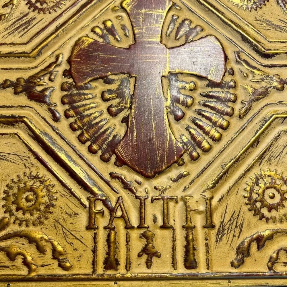Rustic “Faith” Metal Decor - Picture 2 of 8